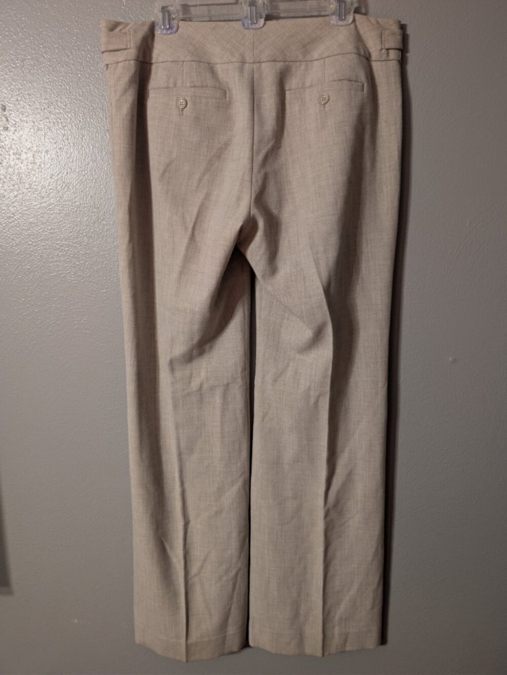The Limited Collection Cassidy Fit Dress Pants 12L Beige Long Wide Leg Trousers - Picture 3 of 10